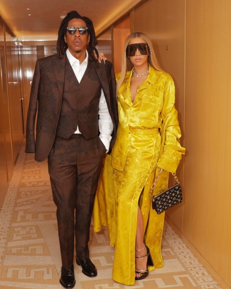 Beyoncé and Jay-Z Paris Fashion Week Louis Vuitton