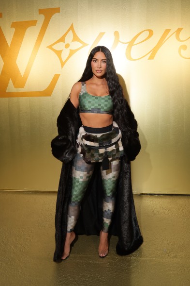 Kim Kardashian Paris Fashion Week Louis Vuitton