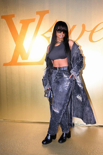 Megan Thee Stallion Paris Fashion Week Louis Vuitton