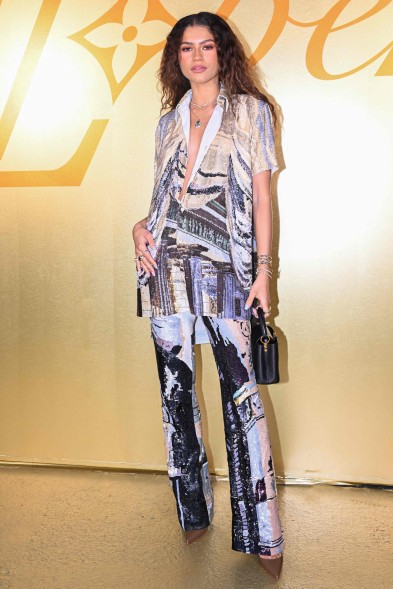 Zendaya Paris Fashion Week Louis Vuitton