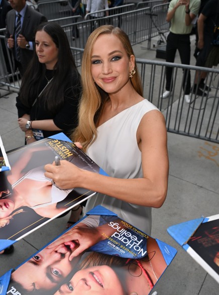 Jennifer Lawrence No Hard Feelings premiere