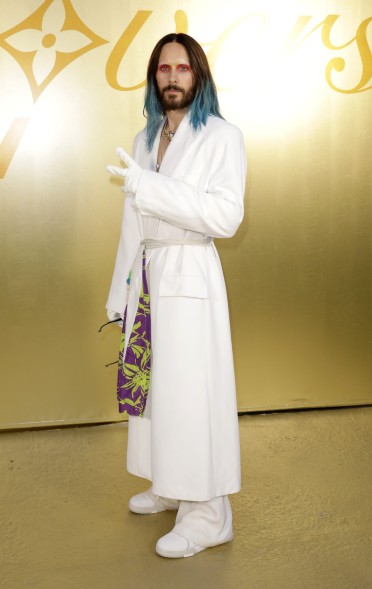 Jared Leto Paris Fashion Week Louis Vuitton